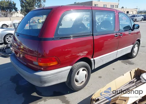 1991 Toyota Previa Dlx from USA, damaged, VIN JT3AC11R7M0045655
